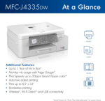 MFC-J4335DW Inkvestment Tank All-In-One Printer with Duplex and Wireless Printing plus up to 1-Year of Ink In-Box - Image 2