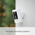 Stick up Cam Battery | Weather-Resistant Outdoor Camera, Live View, Color Night Vision, Two-Way Talk, Motion Alerts, Works with Alexa | White - Image 4