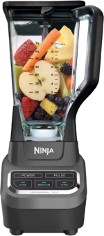 BL610 Professional 72 Oz Countertop 1000-Watt Base and Total Crushing Technology For-Smoothies, Ice and Frozen Fruit, Black, Blender + Pitcher