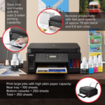 PIXMA G6020 All-In-One Supertank Wireless (Megatank) Printer, Copier and Scan with Mobile Printing, Black, Works with Alexa - Image 3