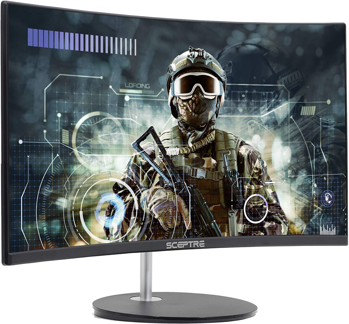 Curved 24-Inch Gaming Monitor 1080P R1500 98% Srgb HDMI X2 VGA Build-In Speakers, VESA Wall Mount Machine Black (C248W-1920RN Series) - Image 10