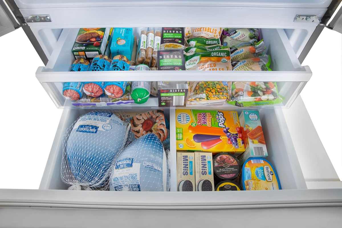 26Cu.Ft. French Door Refrigerator with Ice & Water Dispenser, Stainless Steel - Image 7
