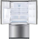 26Cu.Ft. French Door Refrigerator with Ice & Water Dispenser, Stainless Steel - Image 2