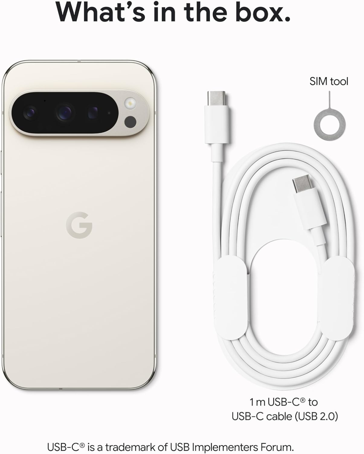 Pixel 9 Pro - Unlocked Android Smartphone with Gemini, Triple Rear Camera System, 24-Hour Battery, and 6.3" Super Actua Display - Porcelain - 512 GB - Image 12
