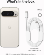 Pixel 9 Pro - Unlocked Android Smartphone with Gemini, Triple Rear Camera System, 24-Hour Battery, and 6.3" Super Actua Display - Porcelain - 512 GB - Image 12