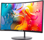 Curved 24-Inch Gaming Monitor 1080P R1500 98% Srgb HDMI X2 VGA Build-In Speakers, VESA Wall Mount Machine Black (C248W-1920RN Series) - Image 3