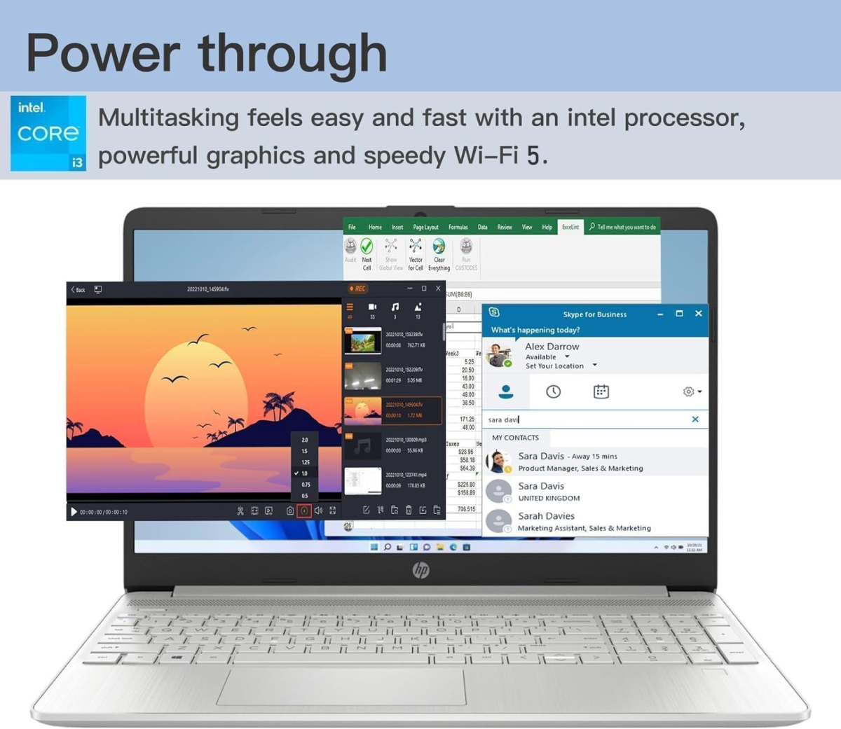 2024 Newest Laptop for Business and Student, 15.6" HD Touchscreen, Intel 6-Core I3-1215U Processor, 16GB RAM, 512GB SSD, Lntel UHD Graphics, Windows 11 Home, with Microsoft Office Lifetime License - Image 4