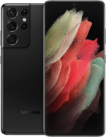 Galaxy S21 Ultra 5G, US Version, 128GB, Phantom Black - Unlocked (Renewed)
