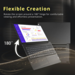V Series 15.6" FHD Business Laptop, Intel Core I5-1235U, 16GB RAM, 1TB SSD, Webcam, HDMI, RJ-45, Wi-Fi, W11H, Black - Image 4