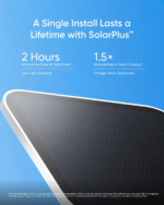 Solocam S340, Solar Security Cameras Wireless Outdoor, Cameras for Home Security, 360° Pan & Tilt Surveillance, No Blind Spots, 2.4 Ghz Wi-Fi, No Monthly Fee, Homebase S380 Compatible - Image 3