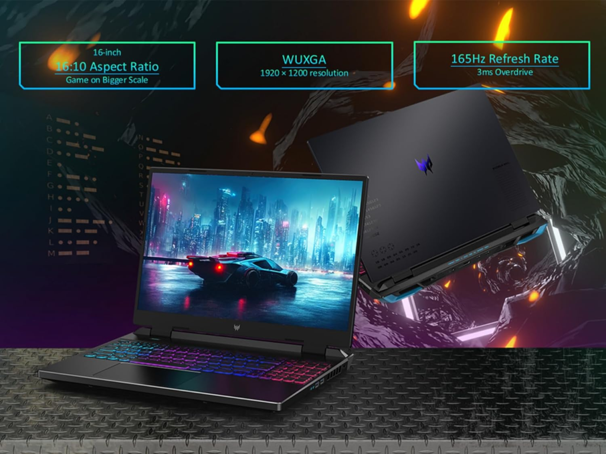Predator Helios Neo 16 Gaming Laptop | Intel Core I7-13650Hx | NVIDIA Geforce RTX 4060 | 16" WUXGA 1920 X 1200 165Hz G-SYNC Display | 16GB DDR5 | 512GB Gen 4 SSD | Killer Wi-Fi 6E | PHN16-71-76H5 - Image 3