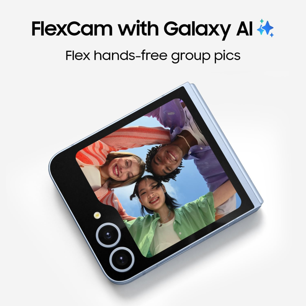 Galaxy Z Flip 6 AI Cell Phone, 256GB Unlocked Android Smartphone, Flexcam, Photo Assist, Camcorder Mode, Live Interpreter, Foldable Design, 2024, US 1 Yr Manufacturer Warranty, Silver Shadow - Image 3