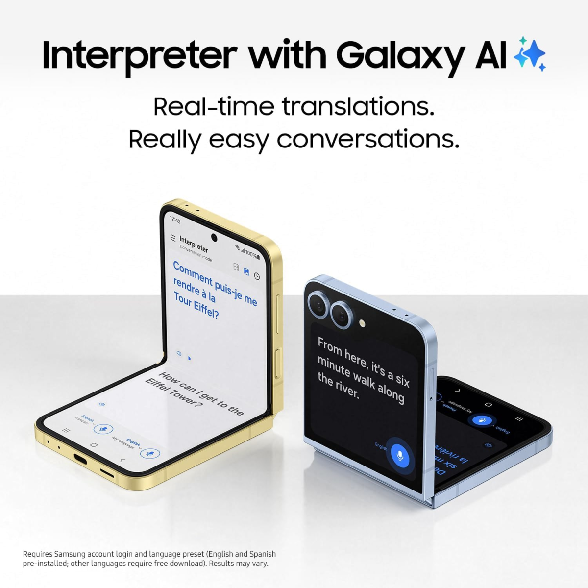 Galaxy Z Flip 6 AI Cell Phone, 256GB Unlocked Android Smartphone, Flexcam, Photo Assist, Camcorder Mode, Live Interpreter, Foldable Design, 2024, US 1 Yr Manufacturer Warranty, Silver Shadow - Image 4