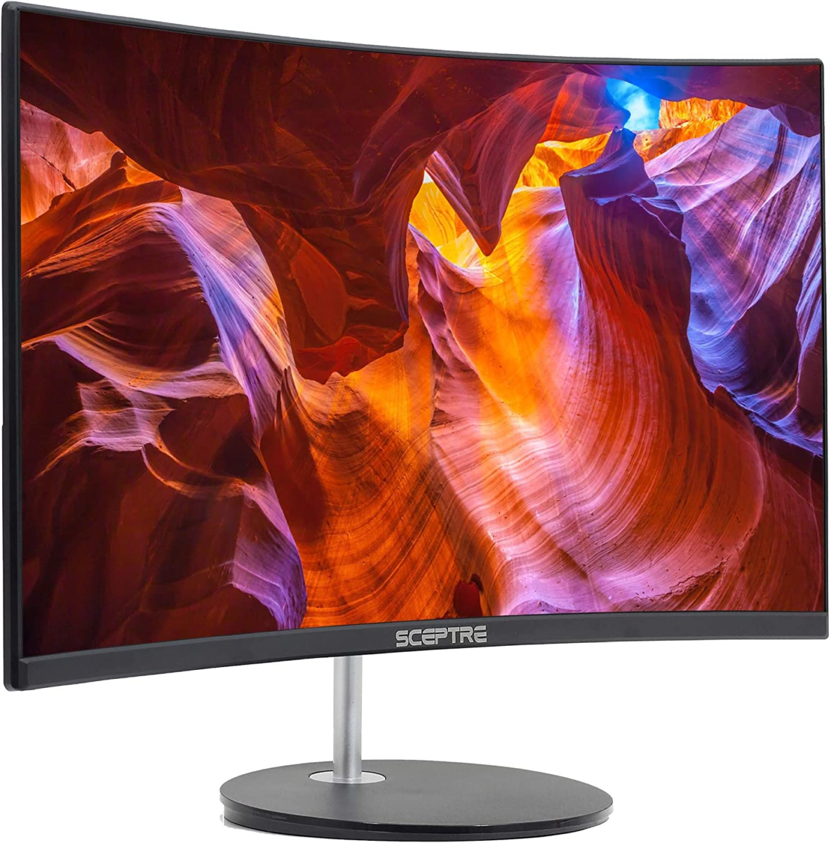 Curved 24-Inch Gaming Monitor 1080P R1500 98% Srgb HDMI X2 VGA Build-In Speakers, VESA Wall Mount Machine Black (C248W-1920RN Series) - Image 9