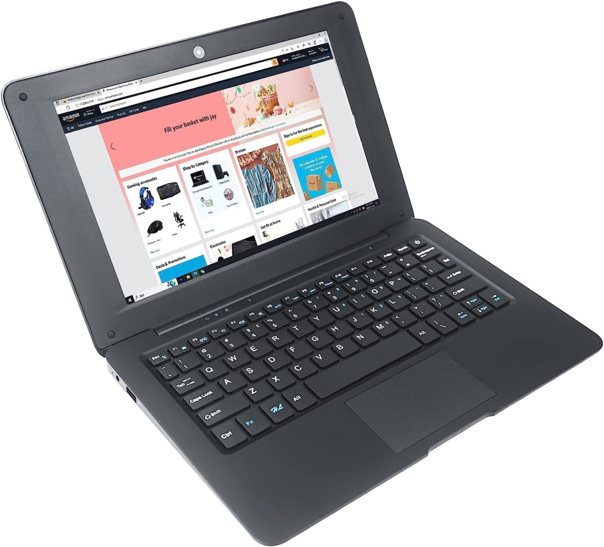 10.1" Inch Kids Laptop Computer, Education Laptop Powered by Linux-Android 12 Octa Core Processor, 2* USB, Camera, Bluetooth, Wifi- Black - Image 5
