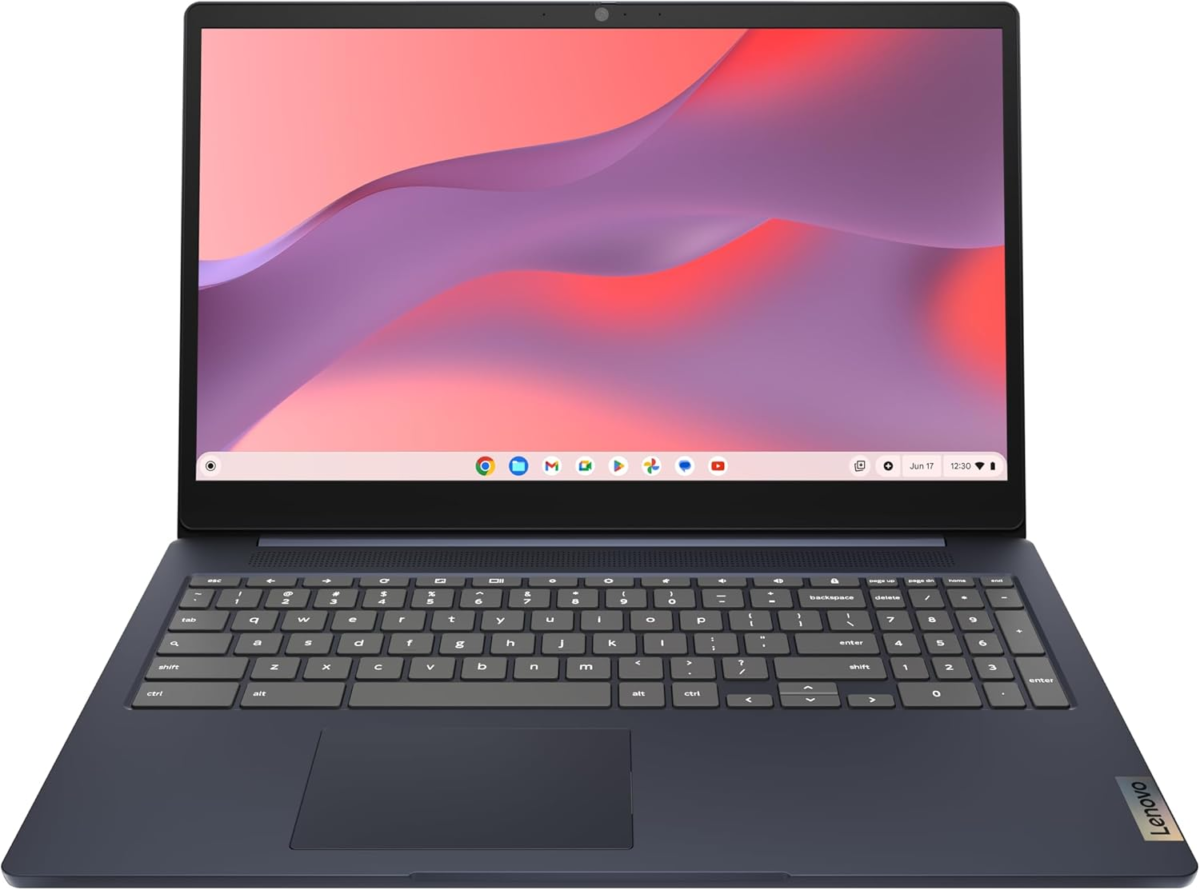 Ideapad 3I Chromebook, 15.6” FHD Display, Intel Celeron N4500, 8GB RAM, 64GB Emmc, 1920X1080 Px, 720P Camera, Chrome OS, Abyss Blue - Image 1