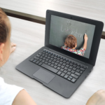 10.1" Inch Kids Laptop Computer, Education Laptop Powered by Linux-Android 12 Octa Core Processor, 2* USB, Camera, Bluetooth, Wifi- Black - Image 3