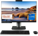 Envision 27" All-In-One Desktop PC (20-Core Intel I7-14700 (> I9-14900Hx), 64GB RAM, 4TB NVME, Wifi 6, W11 Pro, Type-C, Web Cam, Card Reader, DVD-RW, FHD, KB/M - Business Computer with Accessories