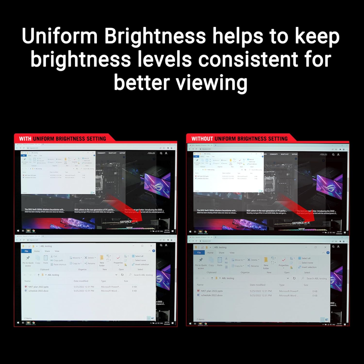 ROG Swift 32” 4K OLED Gaming Monitor (PG32UCDM) - UHD (3840 X 2160), QD-OLED, 240Hz, 0.03Ms, G-SYNC Compatible, Custom Heatsink, Graphene Film, 99% DCI-P3, True 10-Bit, 90W USB-C, 3 Year Warranty - Image 6