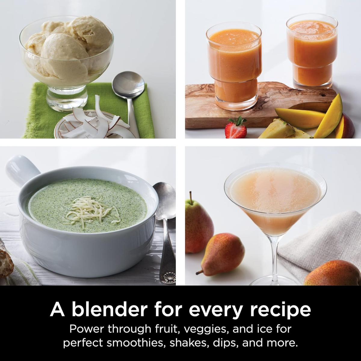 BL610 Professional 72 Oz Countertop 1000-Watt Base and Total Crushing Technology For-Smoothies, Ice and Frozen Fruit, Black, Blender + Pitcher - Image 7