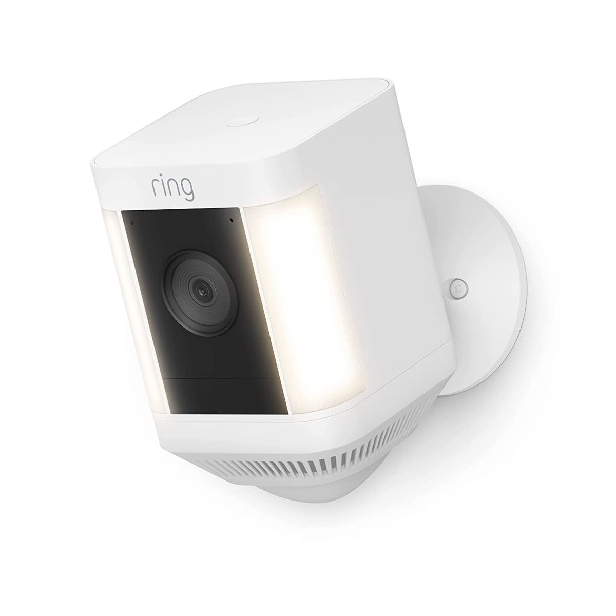 Spotlight Cam Plus, Battery | Two-Way Talk, Color Night Vision, and Security Siren (2022 Release) - White - Image 2