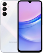 Galaxy A15 (SM-155M/DSN), 128GB 6GB RAM, Dual SIM, Factory Unlocked GSM, International Version (Wall Charger Bundle) (Light Blue)