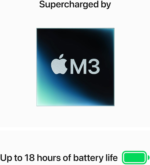 2024 Macbook Air 13-Inch Laptop with M3 Chip: Built for  Intelligence, 13.6-Inch Liquid Retina Display, 8GB Unified Memory, 512GB SSD Storage, Backlit Keyboard, Touch ID; Midnight - Image 3