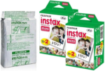 Instax Mini Instant Camera Film for Mini Instant Cameras - Capture Memories Anytime, Anywhere with Sunshine Photo Microfiber Cleaning Cloth... (5 Pack (Total 50 Shoots))