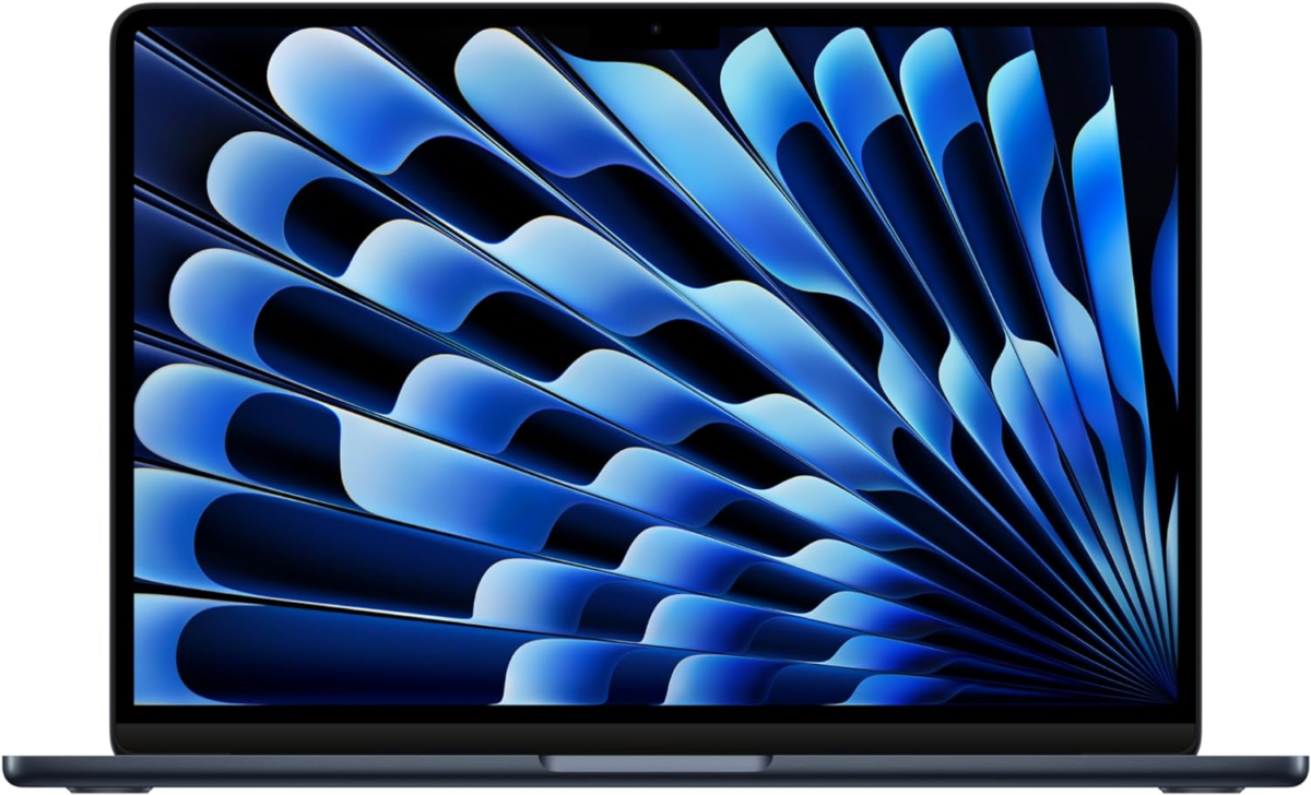 2024 Macbook Air 13-Inch Laptop with M3 Chip: Built for  Intelligence, 13.6-Inch Liquid Retina Display, 8GB Unified Memory, 512GB SSD Storage, Backlit Keyboard, Touch ID; Midnight - Image 1