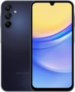 Galaxy A15 5G a Series Cell Phone, 128GB Unlocked Android Smartphone, AMOLED Display, Expandable Storage, Knox Security, Super Fast Charging, US Version, 2024, Blue Black