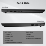 V15 Gen 4 Business Laptop, 15.6" FHD Screen, AMD Ryzen 5 5500U, 24GB RAM, 2TB SSD, Webcam, RJ-45, Wi-Fi, Windows 11 Pro, Black, Additional 1 Yr ADP - Image 5