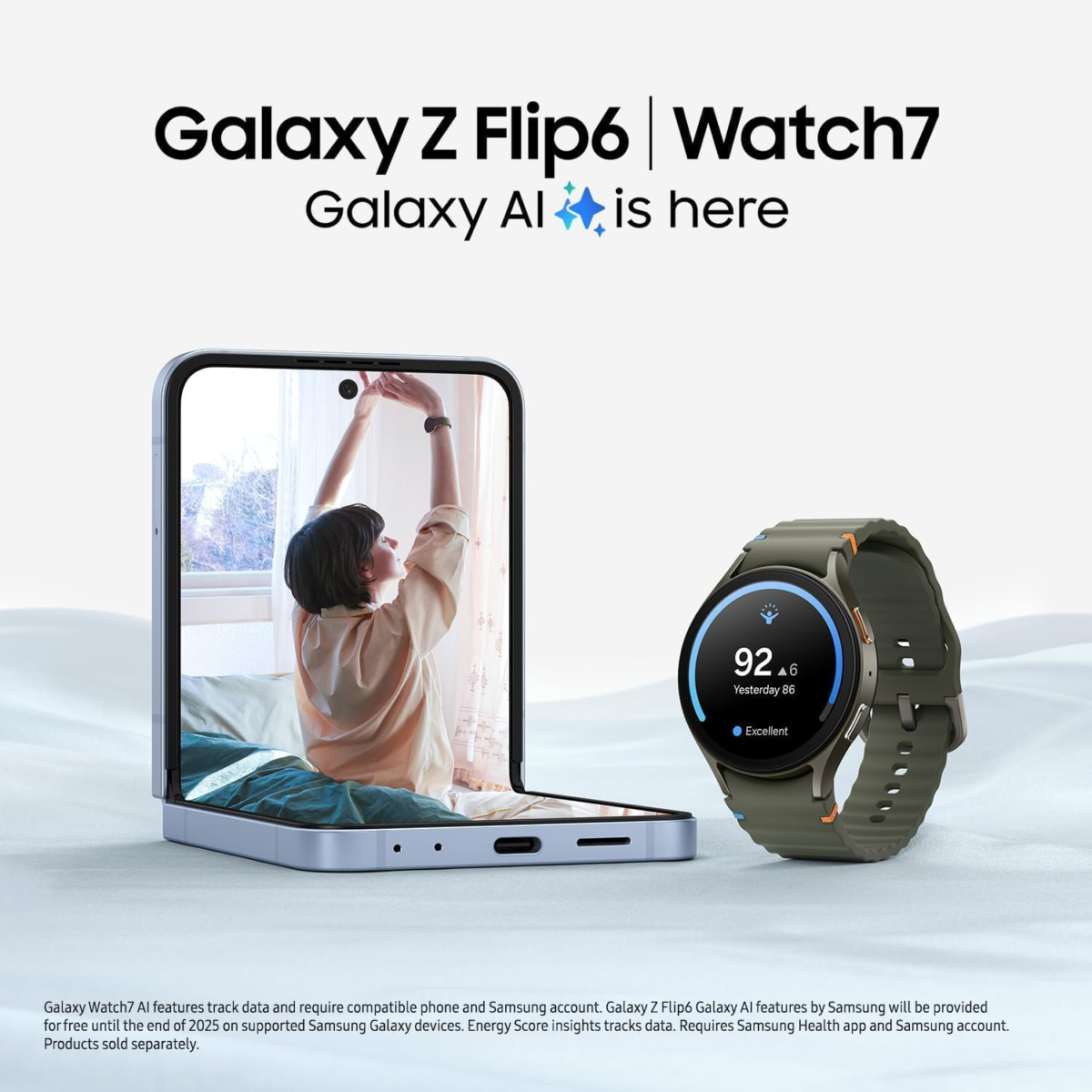 Galaxy Z Flip 6 AI Cell Phone, 256GB Unlocked Android Smartphone, Flexcam, Photo Assist, Camcorder Mode, Live Interpreter, Foldable Design, 2024, US 1 Yr Manufacturer Warranty, Silver Shadow - Image 10