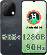 G9T Cell Phone, Android 14 Smartphone Unlocked, 6.75" HD+ 90Hz Display, 5000Mah Battery, 18W Fast Charging, 8(4+4)+128GB/1TB TF, 13MP Camera, AI Face & Fingerprint Unlock, 4G Dual SIM, GPS