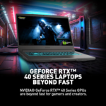 Thin 15 15.6” 144Hz FHD Gaming Laptop: Intel Core I7-12650H, NVIDIA Geforce RTX 4050, 16GB DDR5, 512GB Nvme SSD, Cooler Boost 5, Win 11: Black B12VE-2023US - Image 4