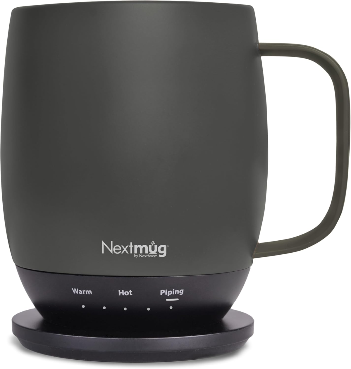 Nextmug - Temperature-Controlled, Self-Heating Coffee Mug (Graphite - 14 Oz.) - Image 1